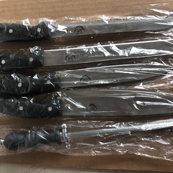 Royal Germany 23pc Kitchen Knife Set with Leather Storage Case - Picture 2 of 3